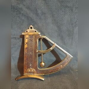 Vintage 1987 Franklin Mint Great Instruments of Discovery Gvnner's Level,